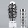Punching and electroplating machining of round aluminum cylinder of curling comb