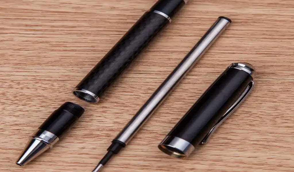 Various Styles Of Carbon Fiber Pens
