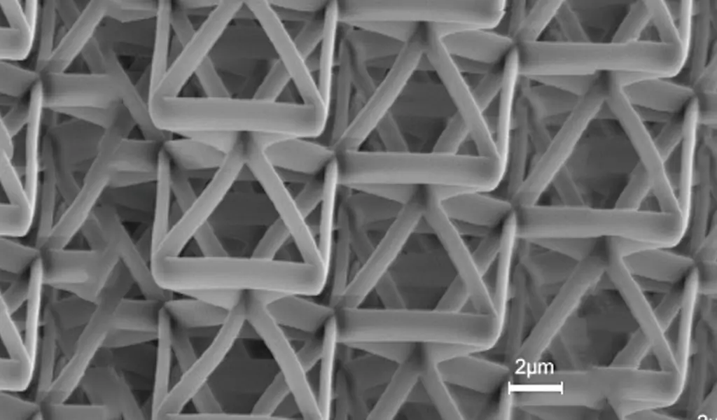 Figure 2: The properties of artificial metamaterials are determined by their internal microstructure. maskless lithography