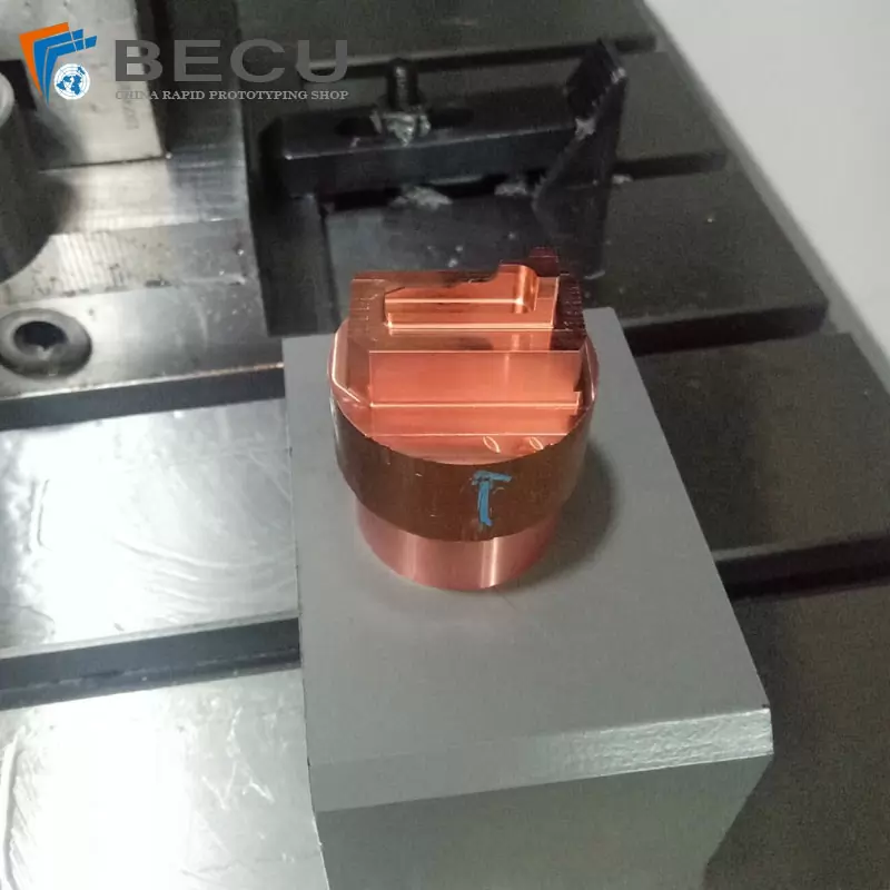 Cnc Carved Machining And Wire Cutting Copper Electrode