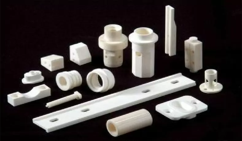 Changes of Alumina Ceramic Structural Parts at High Temperature