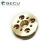 5 Axis Turn-Mill Machining Brass Parts