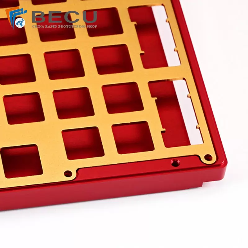 CNC Milling Brass Fixed Plate For Mechanical Keyboard