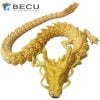SLA 3D Printing ABS Chinese Dragon Arthrosis Jewelry