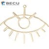 Stainless Steel Laser Cutting Hollow Out Eye Devil Eye Pendant