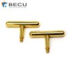 CNC Turning 24K Gold-Plated Beauty Instrument Massage Head