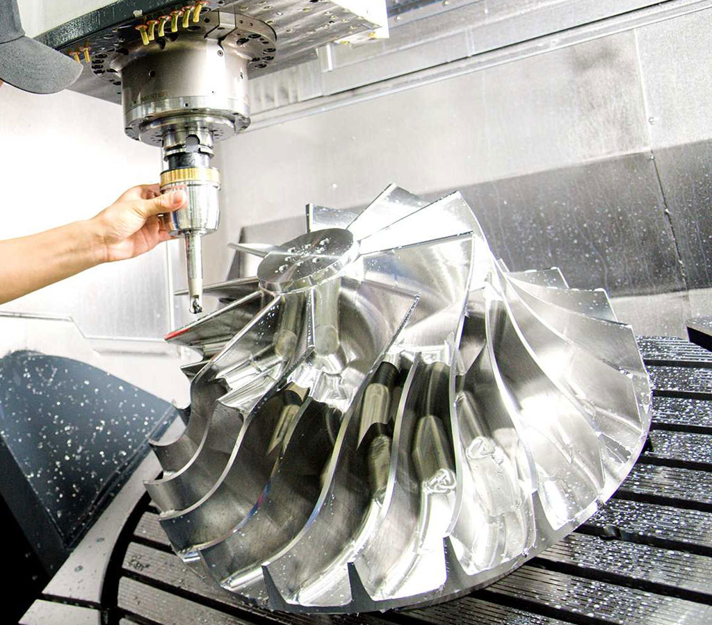 5 Axis Impeller Machining