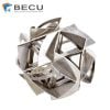 3D Laser Cutting Of Square Tube Jewelry