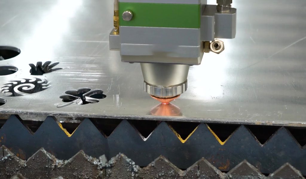 Fiber Laser Cut Metal Parts