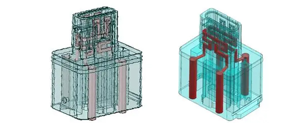 Conformal Waterway Connector Mold Case