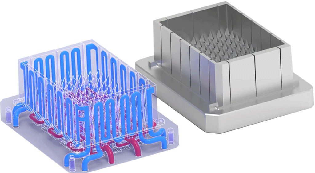 Conformal Cooling 3D Printing