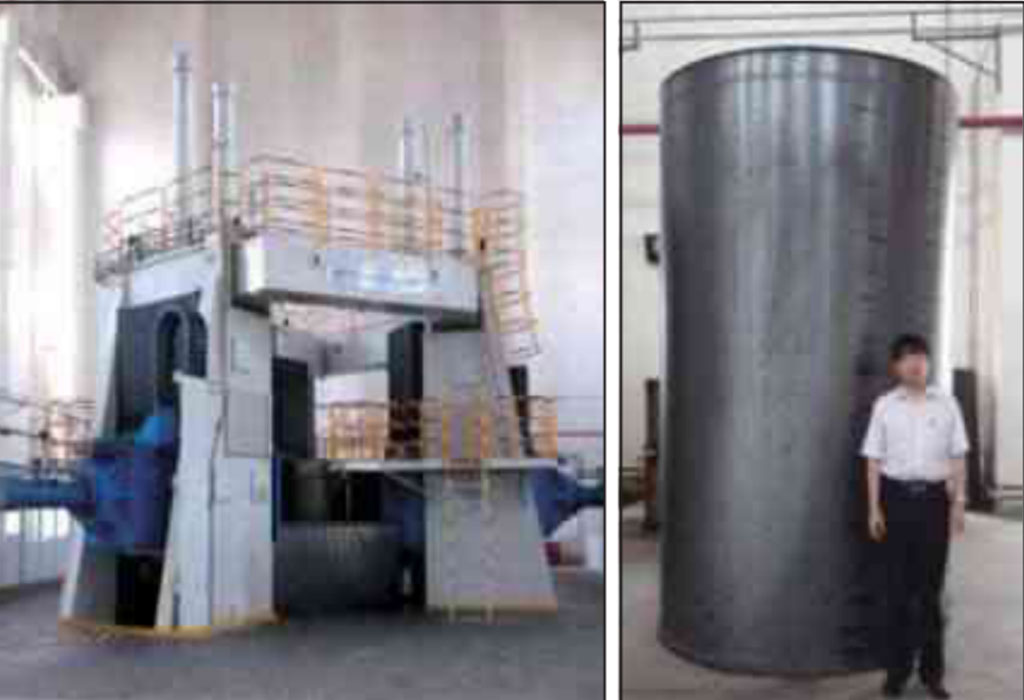 Large Vertical CNC Power Spinning Machine