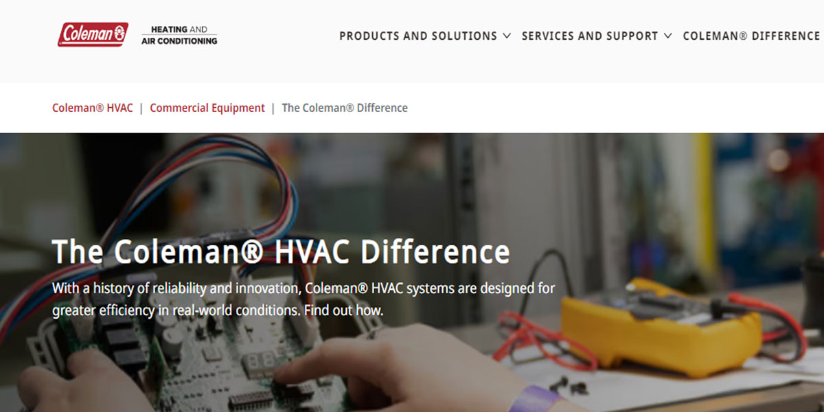 Coleman® HVAC