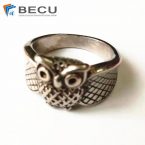 316 Stainless Steel Precision Casting Owl Ring
