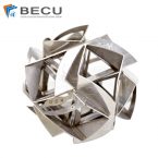 3D Laser Cutting Of Square Tube Jewelry