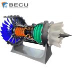 3D Printed Jet Engine Model