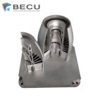 3D Printing Stainless Steel Airplane Engine Model