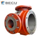 4KG Coated Green Sand Casting Pump Enclosure