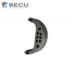 5-Axis CNC Machining Black PEEK Flanges