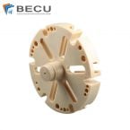 5 Axis Machining PEEK Plastics Mechanical Hub