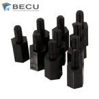 CNC Turning Black 6-32 Nylon Machine Screws