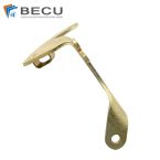 Curved Brass Alloy Sheet Metal Fabrication