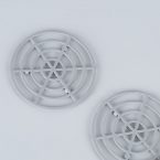 Custom Spray Paint Grey Jair Dryer Mesh Hardware Stamping Parts