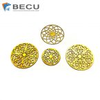 Hollow Laser Cutting Brass 360 Jewelry