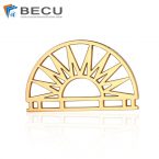 Laser Cut Hollow Out Geometric Sun Pendant