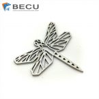 Laser Cutting Dragonfly Hollow Out 304 Pendant