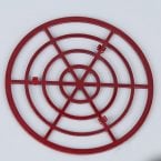 Manufacturers Produce Red Spray Paint Air Inlet Mesh Accessories