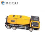 SLA 3D Printed Transparent Resin Toy Truck Model