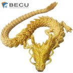 SLA 3D Printing ABS Chinese Dragon Arthrosis Jewelry