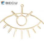 Stainless Steel Laser Cutting Hollow Out Eye Devil Eye Pendant