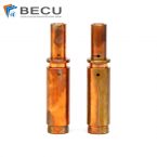 Swiss Turning Gold-Plated T2 Copper Parts