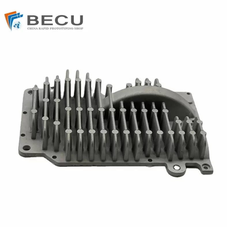 Extrusion die-casting magnesium alloy heat sink shell (3)